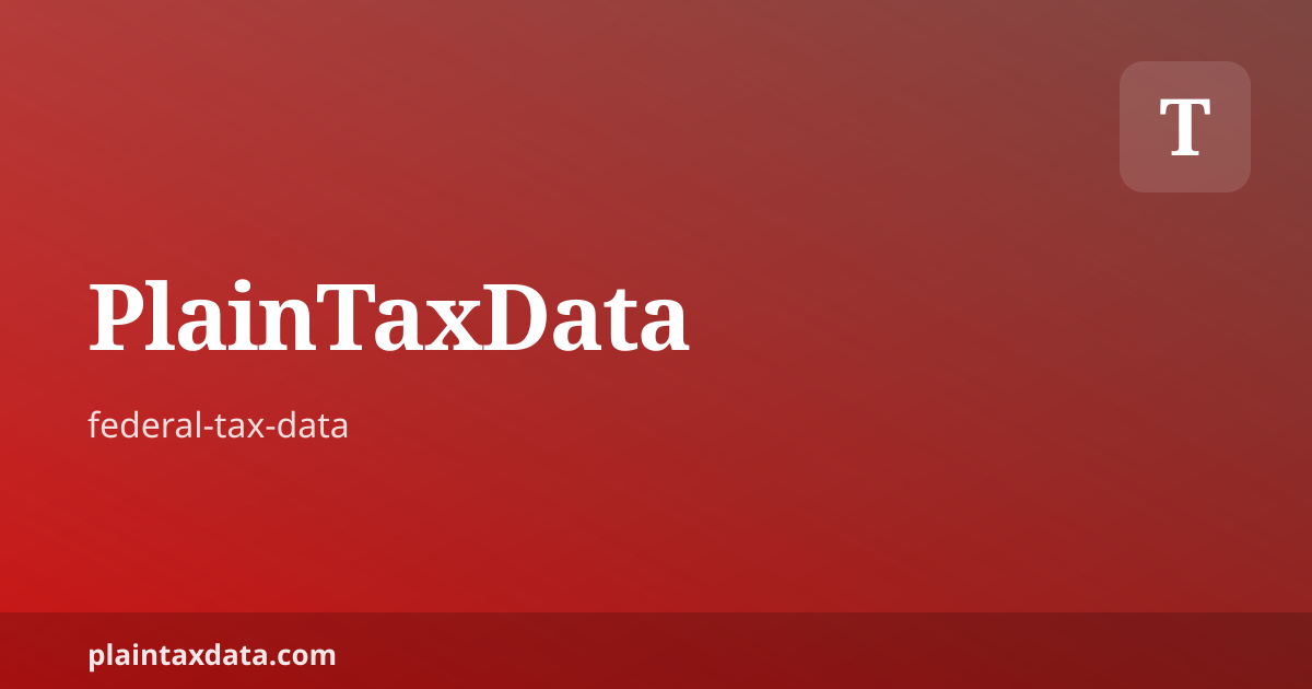 Shareable card for US Federal Tax Statistics (IRS 2020–2026)